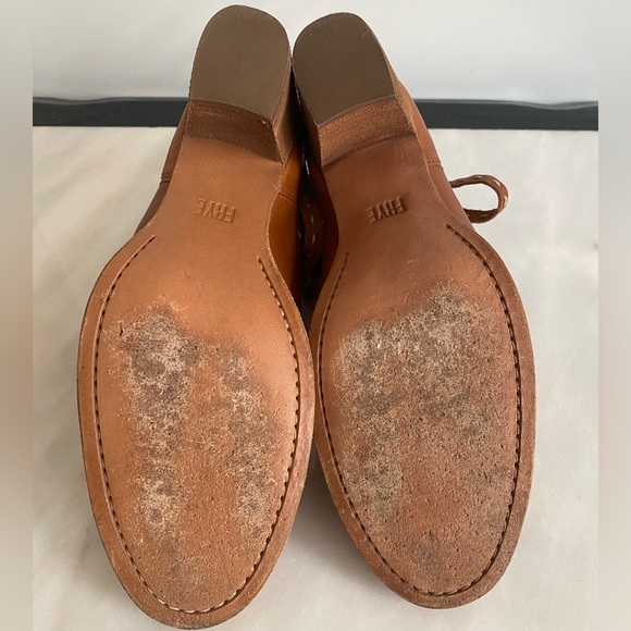 Frye Naomi Pickstitch Ankle Boots in Whiskey - Picture 5 of 6